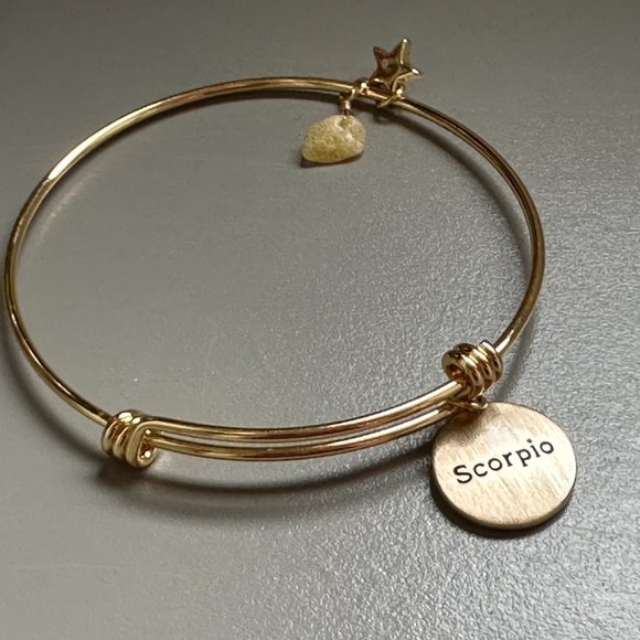 Scorpio Zodiac Gemstone Bracelet - Picture 5 of 11